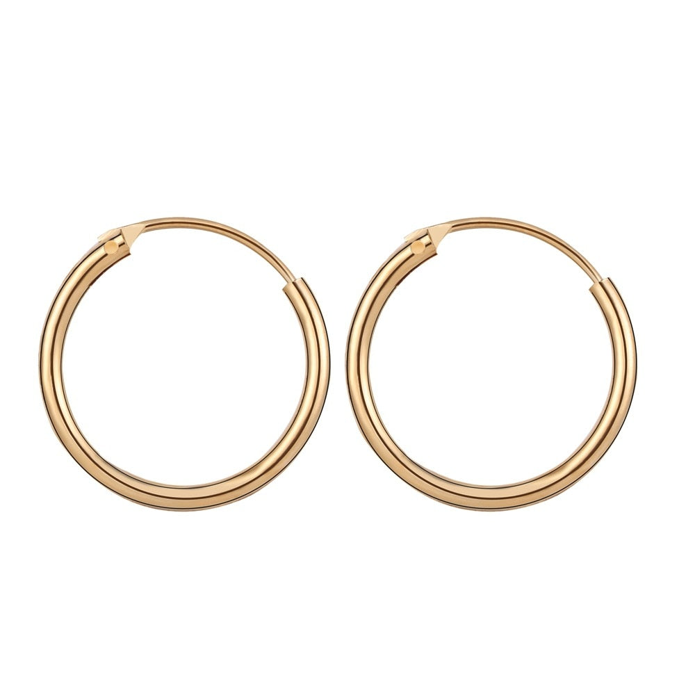2025 Korean New Simple Temperament Circle Pearl Earrings Fashion Small Versatile Earrings Jewelry