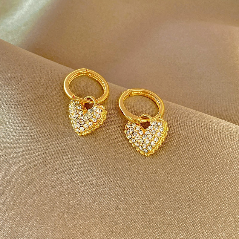 2025 Korean New Simple Temperament Circle Pearl Earrings Fashion Small Versatile Earrings Jewelry